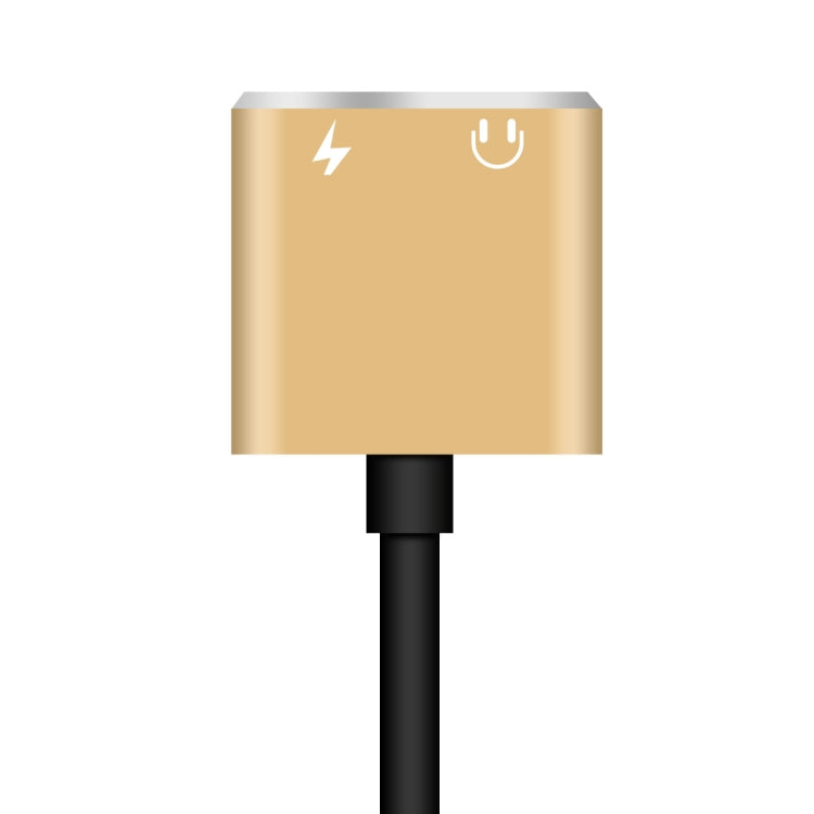 ENKAY Hat-prince HC-15 8 Pin + 3.5mm Jack to 8 Pin Charge Audio Adapter Cable, Support up to iOS 15.0