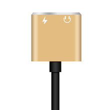 Load image into Gallery viewer, ENKAY Hat-prince HC-15 8 Pin + 3.5mm Jack to 8 Pin Charge Audio Adapter Cable, Support up to iOS 15.0