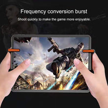 Load image into Gallery viewer, Eating Chicken One-button Burst Shooting Game Handle Controller for Tablet PC, 1 Pair