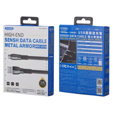 Load image into Gallery viewer, WK WDC-107i 1m 2.4A Saint Zinc Alloy Series USB to 8 Pin Data Sync Charging Cable