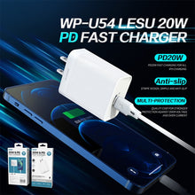 Load image into Gallery viewer, WK WP-U54 Max 20W Maxspeed PD Fast Charger