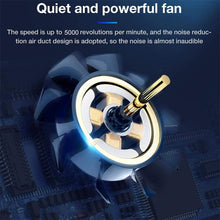 Load image into Gallery viewer, MB-F3 Mobile Phone Live Broadcast Gaming Semiconductor Radiator Back Clamp Cooling Fan