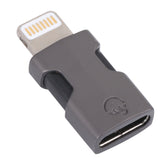 Portable 8 Pin to USB-C/Type-C Audio Adapter