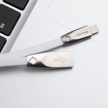 Load image into Gallery viewer, AWEI CL-95 USB to 8 Pin Portable Quick Charging TPE + Aluminum Alloy Data Cable, 2A, Length: 1m