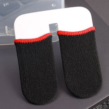 Load image into Gallery viewer, Silver Fiber Touchscreen Anti-slip Anti-sweat Gaming Finger Cover for Thumb / Index Finger