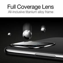 Load image into Gallery viewer, For iPhone 11 Titanium Alloy Camera Lens Protector Tempered Glass Film, For iPhone 11