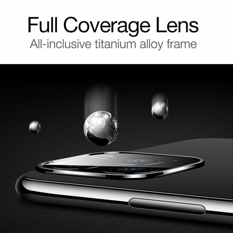 Titanium Alloy Camera Lens Protector Tempered Glass Film for iPhone 11 Pro / 11 Pro Max