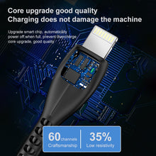 Load image into Gallery viewer, awei CL-115L 1m 2.4A USB to 8 Pin Charging Cable
