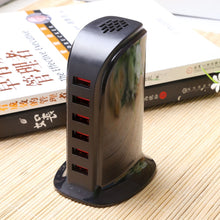 Load image into Gallery viewer, 853L 30W 6 Ports USB Fast Charging Dock Smart Charger AC100-240V