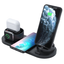 Load image into Gallery viewer, HQ-UD15-upgraded 6 in 1 Wireless Charger For iPhone, Apple Watch, AirPods and Other Android Phones