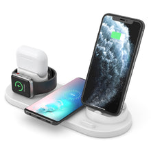 Load image into Gallery viewer, HQ-UD15-upgraded 6 in 1 Wireless Charger For iPhone, Apple Watch, AirPods and Other Android Phones