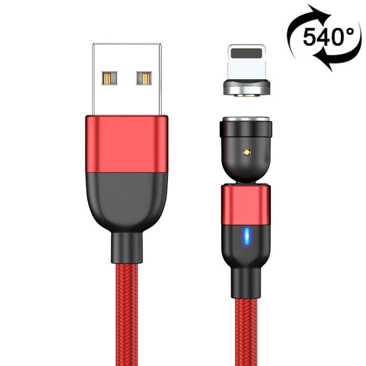 2m 3A Output USB to 8 Pin 540 Degree Rotating Magnetic Data Sync Charging Cable