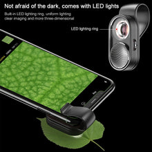 Load image into Gallery viewer, APEXEL APL-MS001 100X Smartphone Microscope with LED Light