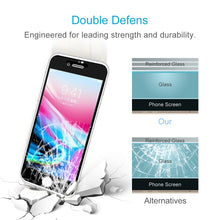 Load image into Gallery viewer, For iPhone 8 Plus 0.26mm 9H Surface Hardness 2.5D Explosion-proof Full Screen Silk-screen Tempered Glass Screen Film