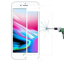 Load image into Gallery viewer, For iPhone 8 Plus 0.26mm 9H Surface Hardness 2.5D Explosion-proof Full Screen Silk-screen Tempered Glass Screen Film, For iPhone 8 Plus(Silk-screen 1 PC)