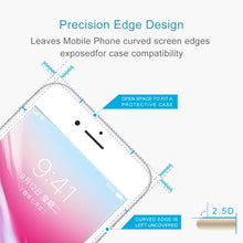 Load image into Gallery viewer, For iPhone 8 Plus 0.26mm 9H Surface Hardness 2.5D Explosion-proof Full Screen Silk-screen Tempered Glass Screen Film, For iPhone 8 Plus(Silk-screen 1 PC)