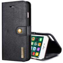 Load image into Gallery viewer, DG.MING for iPhone 8 Plus &amp; iPhone 7 Plus Crazy Horse Texture Horizontal Flip Detachable Magnetic Protective Case with Holder &amp; Card Slots &amp; Wallet, iPhone 8P &amp; 7P