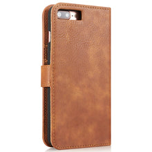 Load image into Gallery viewer, DG.MING for iPhone 8 Plus &amp; iPhone 7 Plus Crazy Horse Texture Horizontal Flip Detachable Magnetic Protective Case with Holder &amp; Card Slots &amp; Wallet, iPhone 8P &amp; 7P