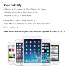 Load image into Gallery viewer, 1m 8 Pin to Type-B Male Piano / Electronic Piano Cable MIDI Cable Adapter