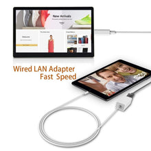 Load image into Gallery viewer, QTS-LAN8152B 1m 8 Pin to RJ45 Ethernet LAN Network Adapter Cable