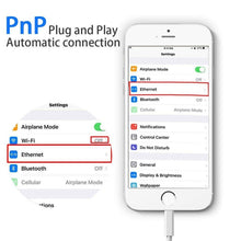Load image into Gallery viewer, QTS-LAN8152B 1m 8 Pin to RJ45 Ethernet LAN Network Adapter Cable