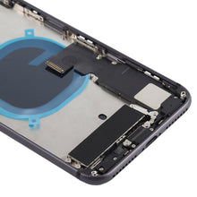 Load image into Gallery viewer, Battery Back Cover Assembly with Side Keys &amp; Vibrator &amp; Speaker Ringer Buzzer &amp; Power Button + Volume Button Flex Cable &amp; Card Tray for iPhone 8 Plus