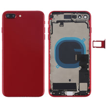 Load image into Gallery viewer, Battery Back Cover Assembly with Side Keys &amp; Vibrator &amp; Speaker Ringer Buzzer &amp; Power Button + Volume Button Flex Cable &amp; Card Tray for iPhone 8 Plus
