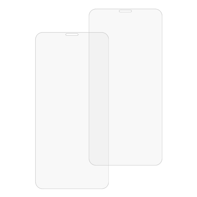 For iPhone 11 / XR 2pcs 0.26mm 9H 2.5D Tempered Glass Film