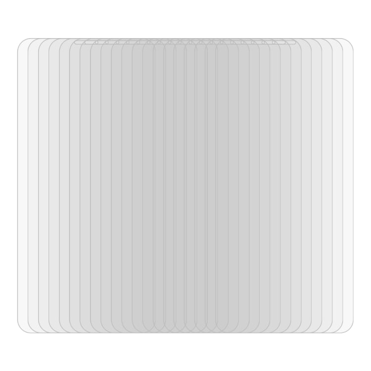 For iPhone 11 / XR 100pcs 0.26mm 9H 2.5D Tempered Glass Film