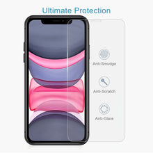 Load image into Gallery viewer, For iPhone 11 / XR 100pcs 0.26mm 9H 2.5D Tempered Glass Film