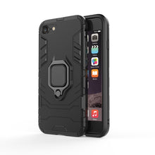 Load image into Gallery viewer, PC + TPU Shockproof Protective Case for iPhone 8 Plus &amp; 7 Plus, with Magnetic Ring Holder, For 8P &amp; 7P