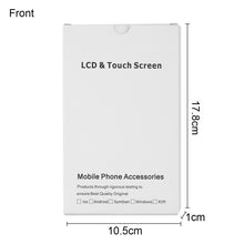 Load image into Gallery viewer, 50 PCS Cardboard Packaging White Box for iPhone 8 Plus / 7 Plus LCD Screen