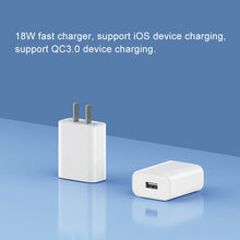Load image into Gallery viewer, Original Xiaomi 18W Wall Charger Adapter Single Port USB Quick Charger, US Plug