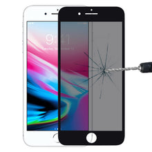 Load image into Gallery viewer, 9H 6D Anti-peep Tempered Glass Film for iPhone 7 Plus, For iPhone 7 Plus(Black)