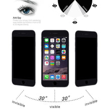 Load image into Gallery viewer, 9H 6D Anti-peep Tempered Glass Film for iPhone 7 Plus, For iPhone 7 Plus(Black)