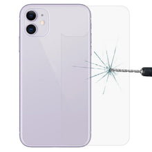 Load image into Gallery viewer, For iPhone 11 9H 2.5D Half - Screen Transparent Mobile Phone Tempered Glass Film Back Film