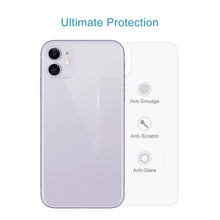 Load image into Gallery viewer, For iPhone 11 9H 2.5D Half - Screen Transparent Mobile Phone Tempered Glass Film Back Film