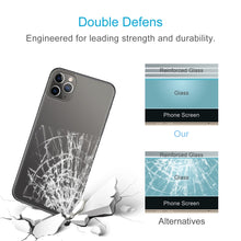 Load image into Gallery viewer, For iPhone 11 Pro 9H 2.5D Half - Screen Transparent Mobile Phone Tempered Glass Film Back Film