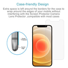 Load image into Gallery viewer, For iPhone 12 / 12 Pro 50pcs 0.26mm 9H 2.5D Tempered Glass Film (Slotted)