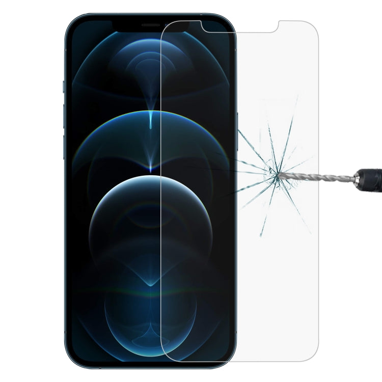 For iPhone 12 Pro Max 0.26mm 9H 2.5D Tempered Glass Film (Slotted)