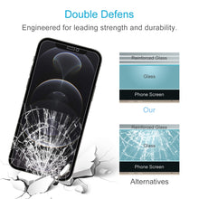 Load image into Gallery viewer, For iPhone 12 Pro Max 0.26mm 9H 2.5D Tempered Glass Film (Open Hole)