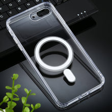 Load image into Gallery viewer, For iPhone 7 Plus / 8  Plus Magsafe Case Simple Magnetic Ring All-inclusive Clear Crystal Acrylic PC +TPU Shockproof Case