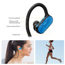 Load image into Gallery viewer, BTH-Y9 Ultra-light Ear-hook Wireless V4.1 Bluetooth Earphones with Mic