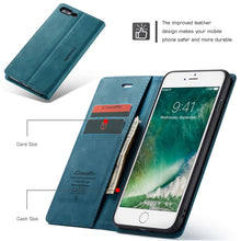 Load image into Gallery viewer, CaseMe-013 Multifunctional Retro Frosted Horizontal Flip Leather Case for iPhone 7 Plus / 8 Plus, with Card Slot &amp; Holder &amp; Wallet, For iPhone 7 Plus / 8 Plus
