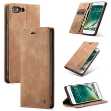 Load image into Gallery viewer, CaseMe-013 Multifunctional Retro Frosted Horizontal Flip Leather Case for iPhone 7 Plus / 8 Plus, with Card Slot &amp; Holder &amp; Wallet, For iPhone 7 Plus / 8 Plus