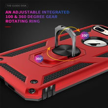 Load image into Gallery viewer, Sergeant Armor Shockproof TPU + PC Protective Case for iPhone 7 / 8 Plus, with 360 Degree Rotation Holder