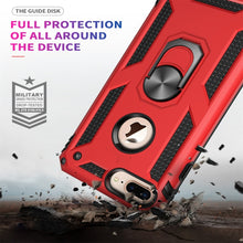 Load image into Gallery viewer, Sergeant Armor Shockproof TPU + PC Protective Case for iPhone 7 / 8 Plus, with 360 Degree Rotation Holder, For iPhone 7 / 8 Plus, iPhone 7 / 8 Plus