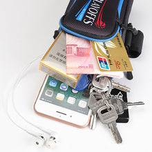 Load image into Gallery viewer, Multi-functional Universal Double Layer Zipper Sport Arm Case Phone Bag with Earphone Hole for 6.6 Inch or Below Smartphones