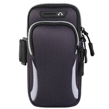Load image into Gallery viewer, Multi-functional Universal Double Layer Zipper Sport Arm Case Phone Bag with Earphone Hole for 6.6 Inch or Below Smartphones