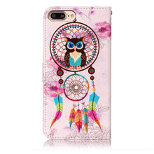 Load image into Gallery viewer, For iPhone 8 Plus &amp; 7 Plus Embossed Horizontal Flip Leather Case with Holder &amp; Card Slots &amp; Wallet &amp; Photo Frame, For iPhone 8 Plus &amp; 7 Plus, For 8P &amp; 7P